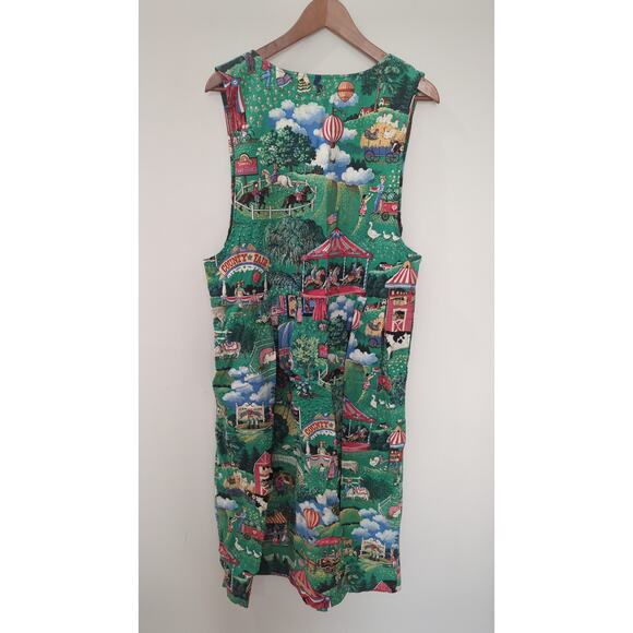 Vintage Handmade County Fair Midi Dress - Picture 5 of 5